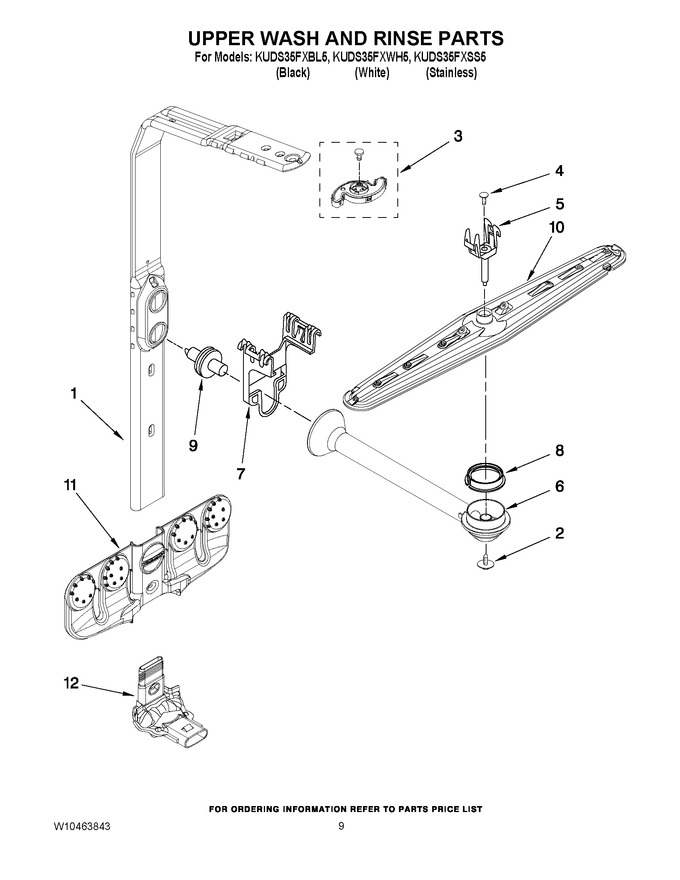 Diagram for KUDS35FXBL5