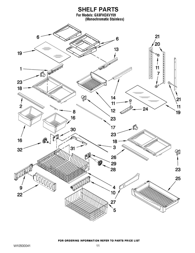 Diagram for GX5FHDXVY09