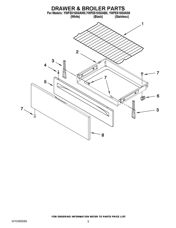 Diagram for YWFE510S0AW0