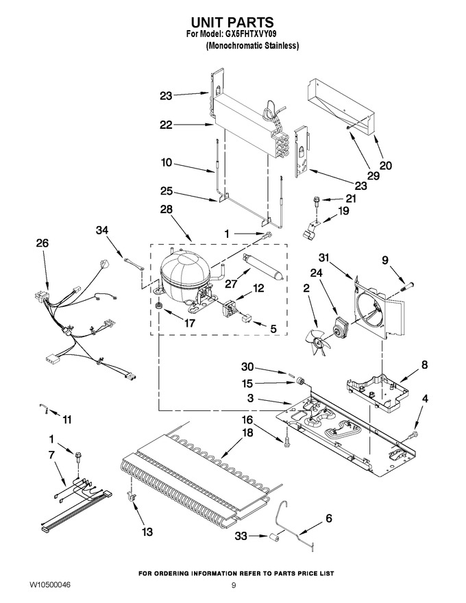 Diagram for GX5FHTXVY09