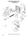 Diagram for 09 - Dispenser Front Parts