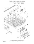 Diagram for 09 - Upper Rack And Track Parts