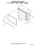 Diagram for 04 - Freezer Door Parts