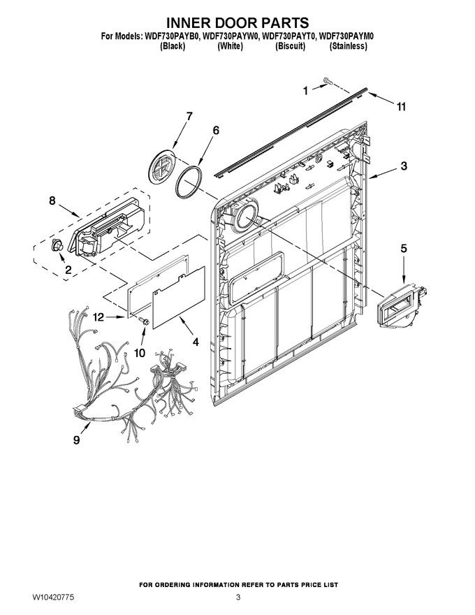 Diagram for WDF730PAYM0