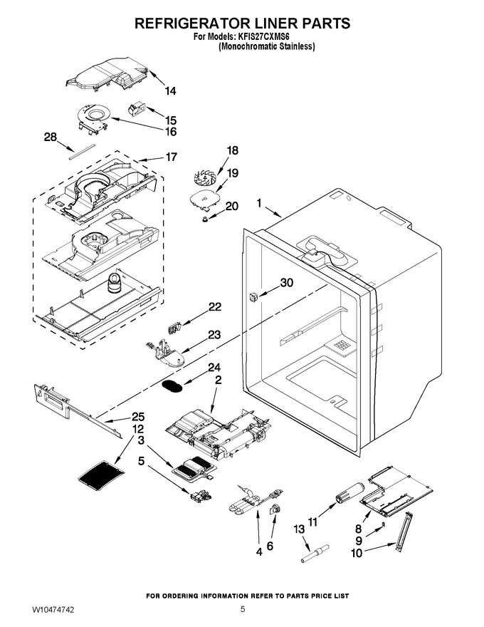 Diagram for KFIS27CXMS6