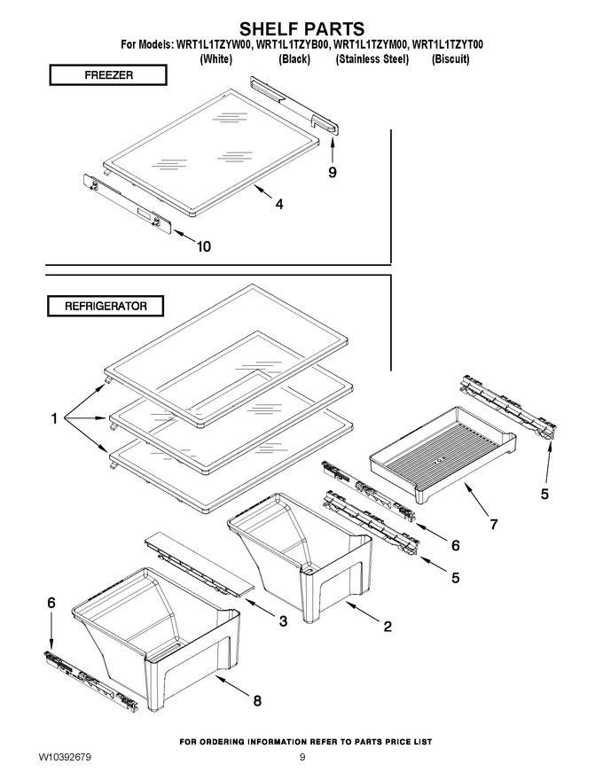 Diagram for WRT1L1TZYM00