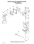 Diagram for 07 - Motor And Ice Container Parts