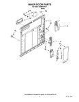 Diagram for 02 - Inner Door Parts