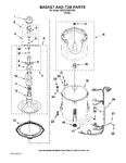 Diagram for 03 - Basket And Tub Parts