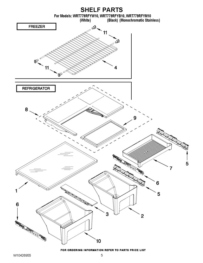 Diagram for WRT779RFYM10