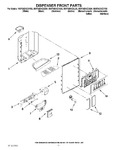 Diagram for 08 - Dispenser Front Parts