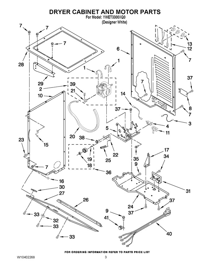 Diagram for YWET3300XQ0