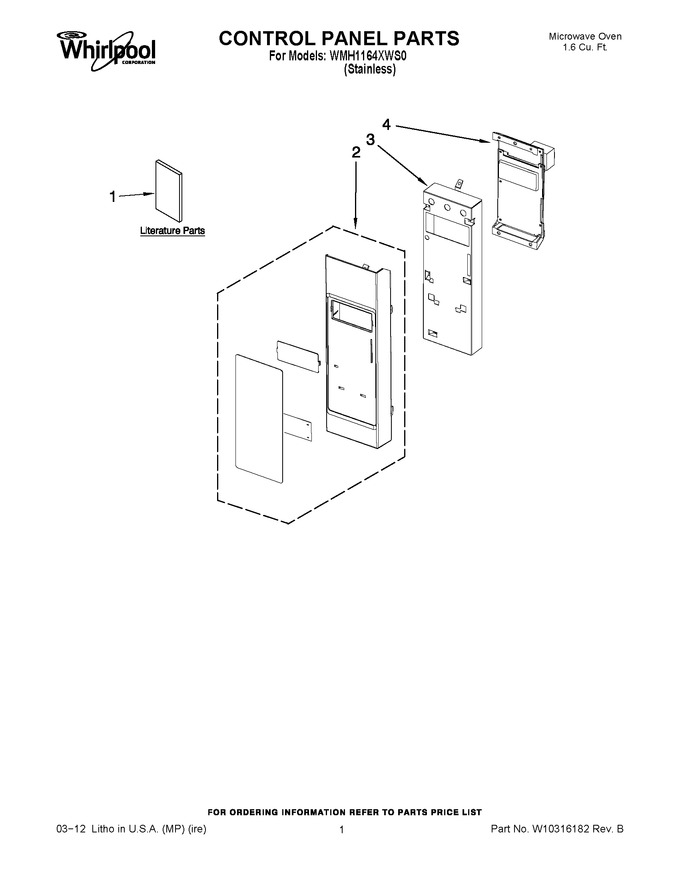 Diagram for WMH1164XWS0