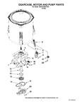 Diagram for 04 - Gearcase, Motor And Pump Parts