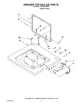 Diagram for 06 - Washer Top And Lid Parts