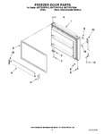 Diagram for 04 - Freezer Door Parts