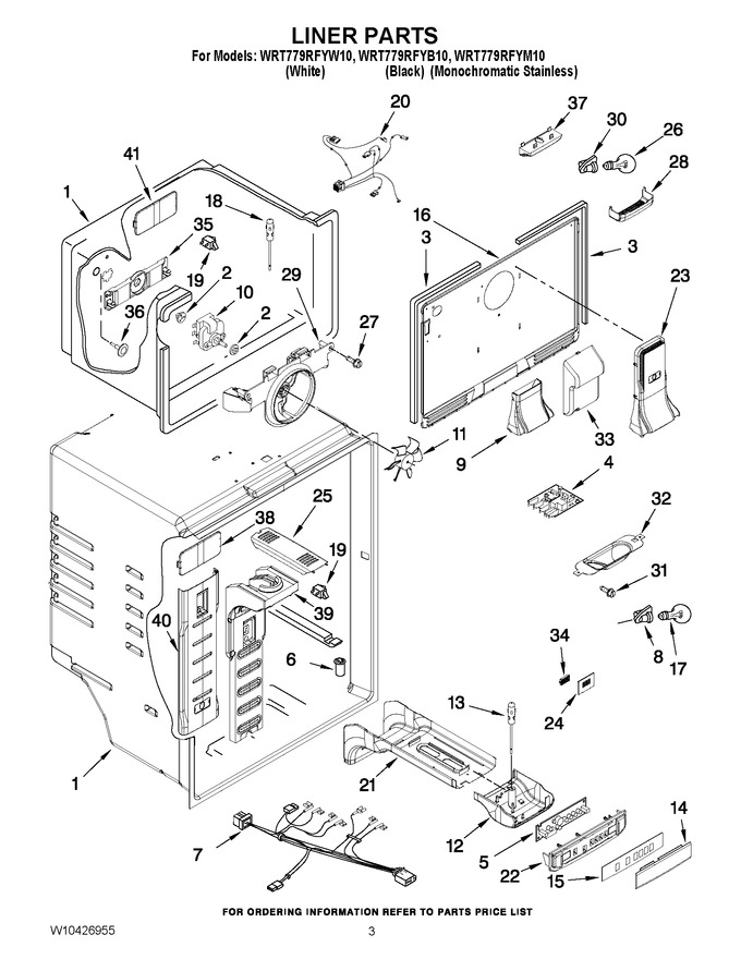 Diagram for WRT779RFYB10