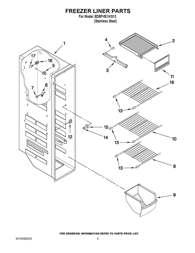 Diagram for ED5PVEXWS13