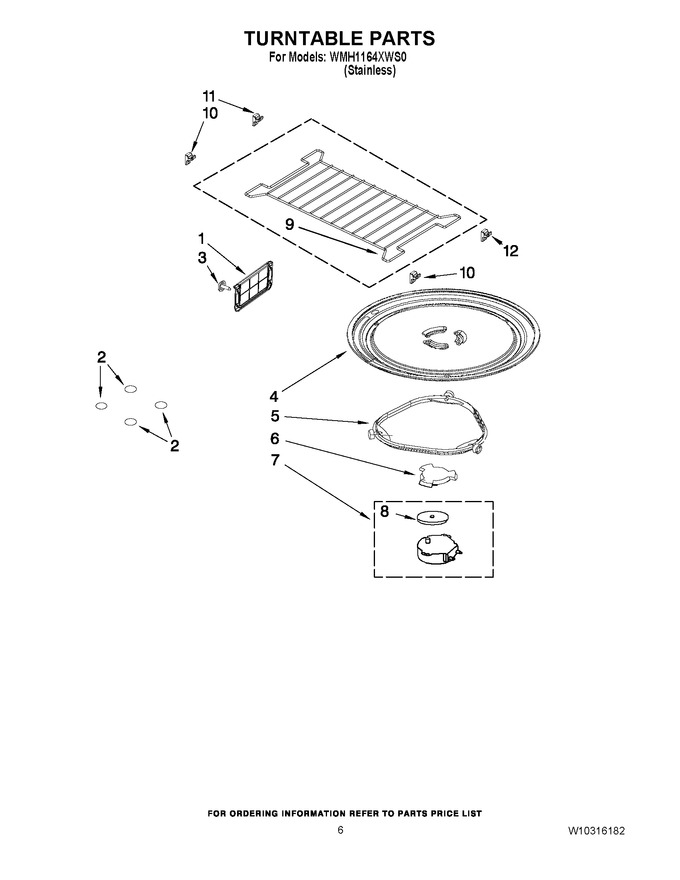 Diagram for WMH1164XWS0