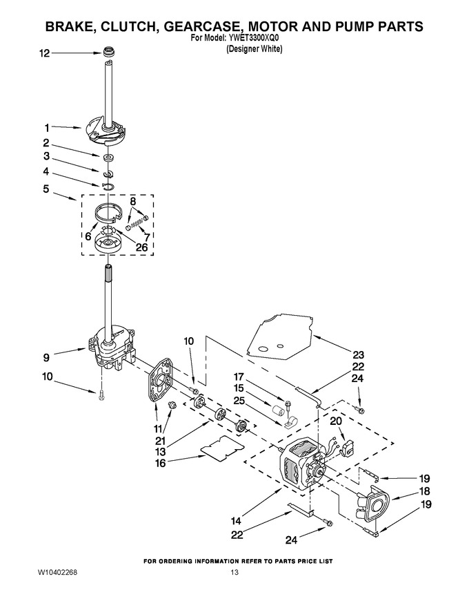 Diagram for YWET3300XQ0