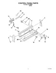 Diagram for 02 - Control Panel Parts