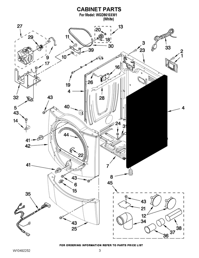 Diagram for WGD9610XW1