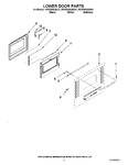 Diagram for 06 - Lower Door Parts