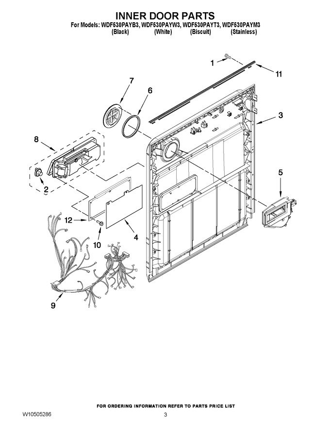 Diagram for WDF530PAYB3