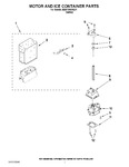 Diagram for 05 - Motor And Ice Container Parts