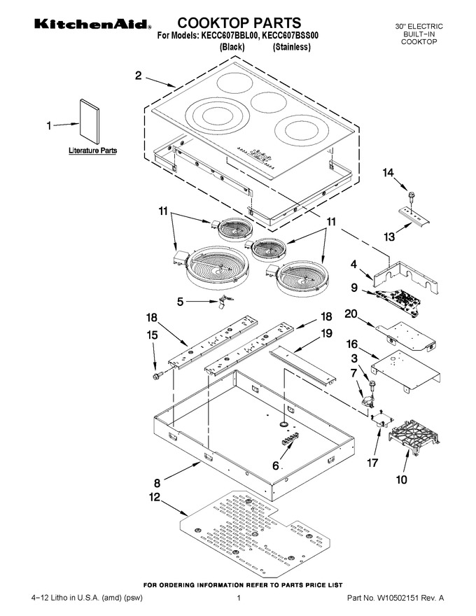 Diagram for KECC607BBL00