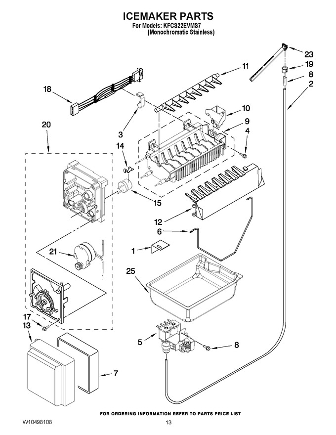 Diagram for KFCS22EVMS7