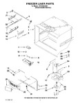 Diagram for 02 - Freezer Liner Parts