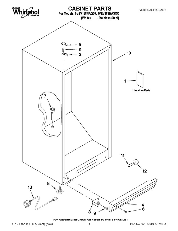 Diagram for 5VEV188NASOO