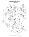 Diagram for 05 - Freezer Liner Parts