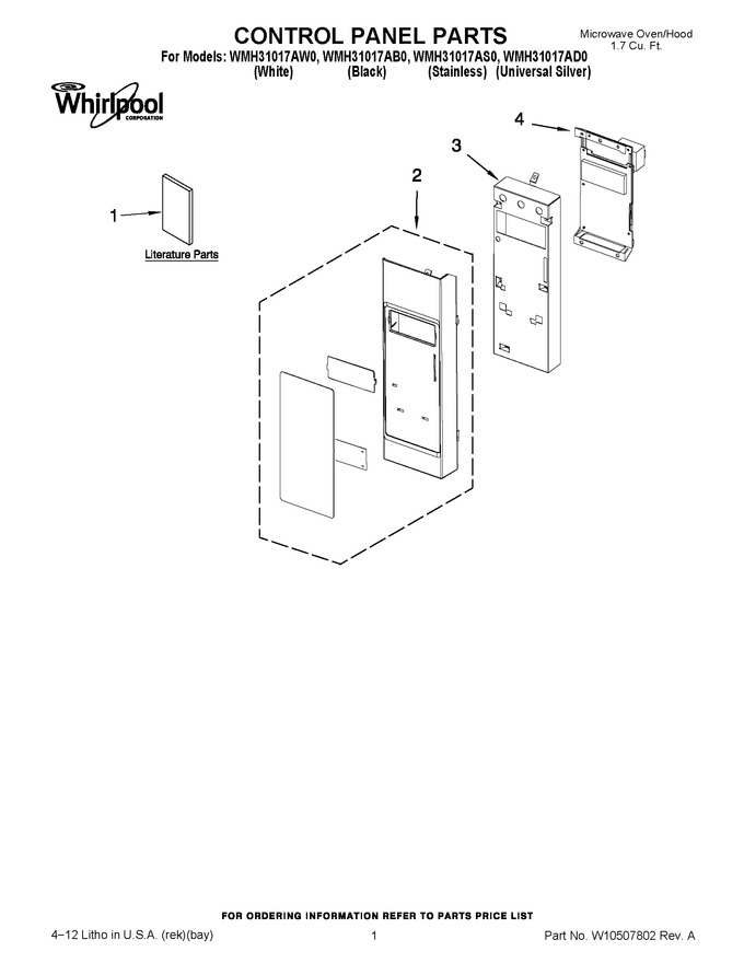 Diagram for WMH31017AB0