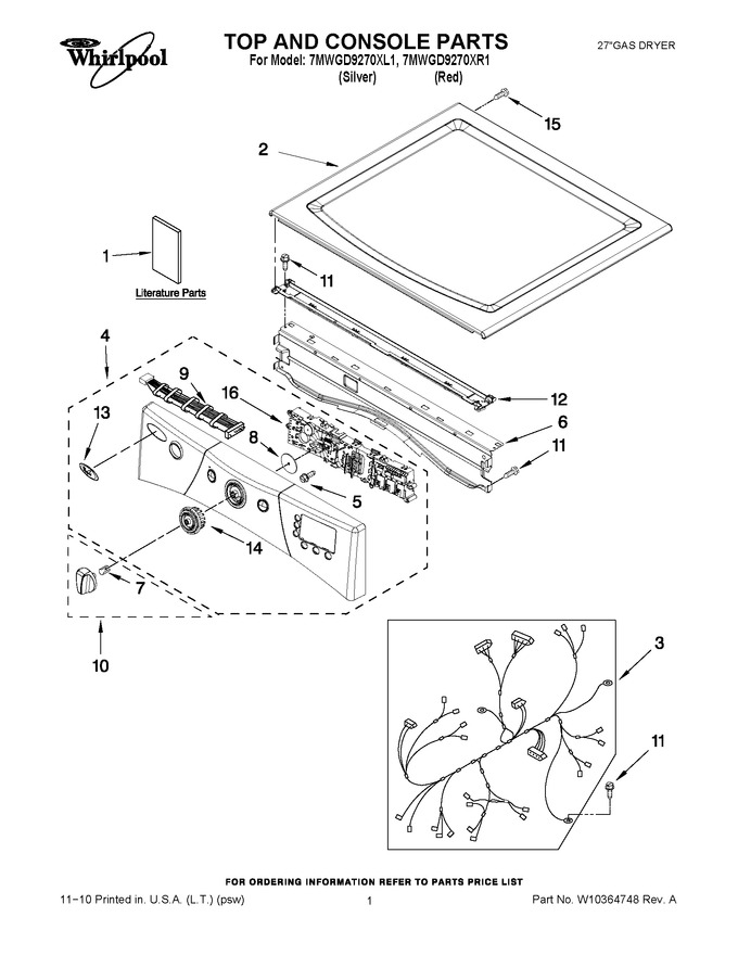 Diagram for 7MWGD9270XR1