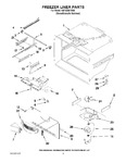 Diagram for 02 - Freezer Liner Parts