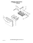 Diagram for 10 - Freezer Door Parts