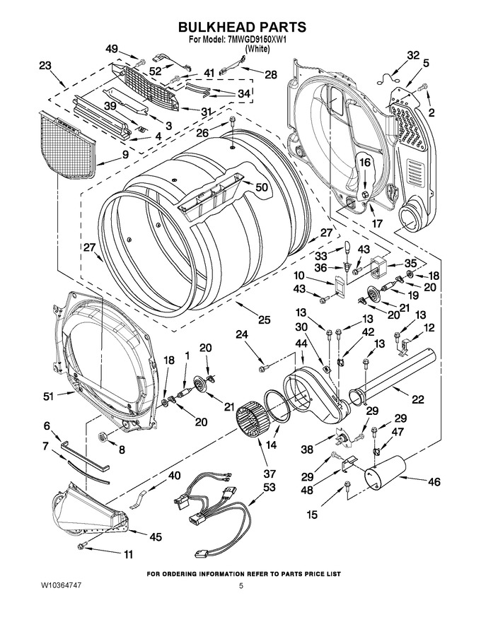 Diagram for 7MWGD9150XW1