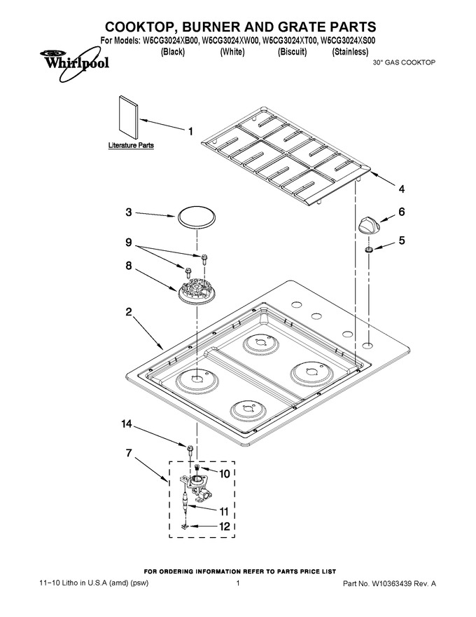 Diagram for W5CG3024XW00