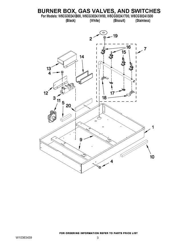 Diagram for W5CG3024XT00