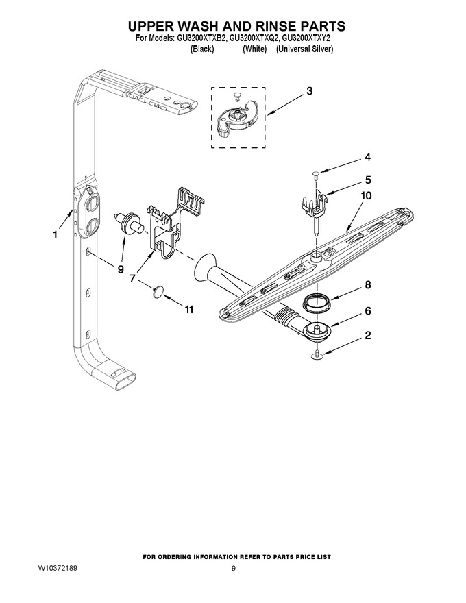 Diagram for GU3200XTXB2