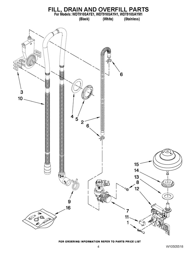 Diagram for WDT910SAYE1