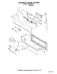 Diagram for 02 - Control Panel Parts