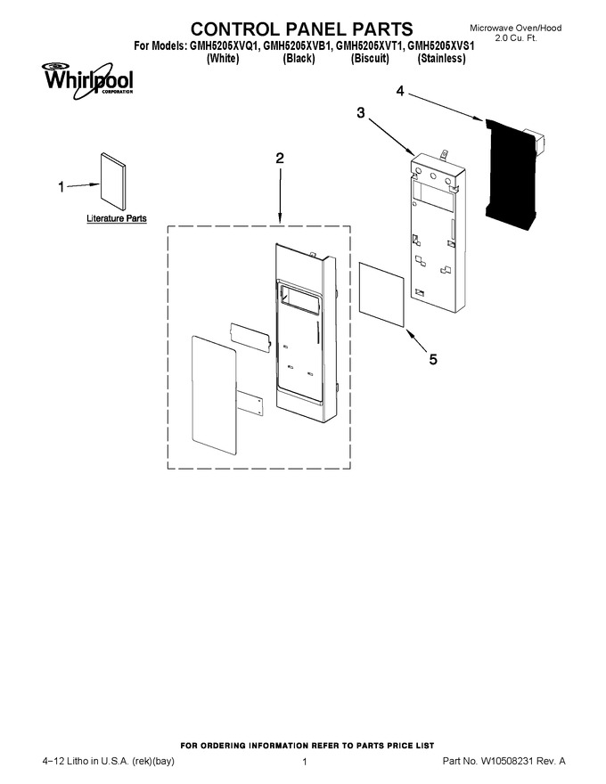 Diagram for GMH5205XVS1