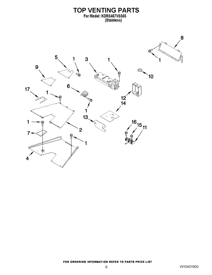 Diagram for KDRS467VSS03