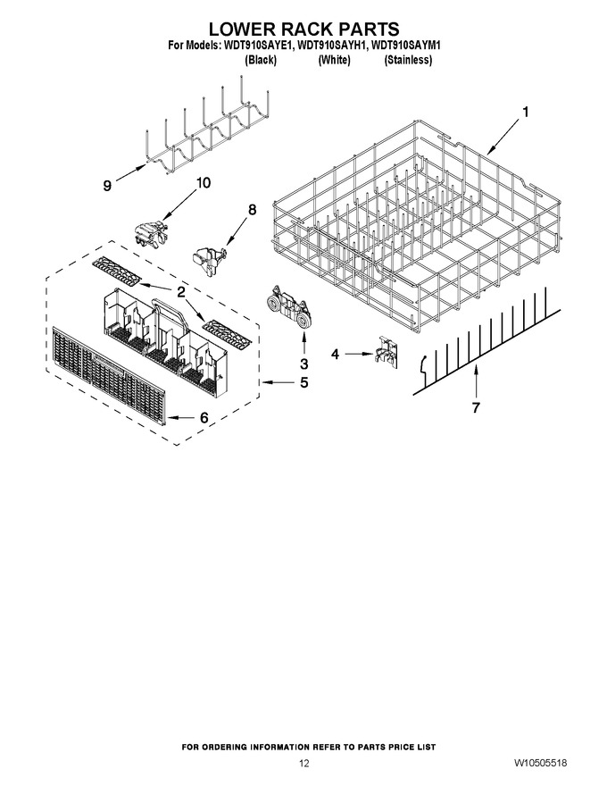 Diagram for WDT910SAYH1