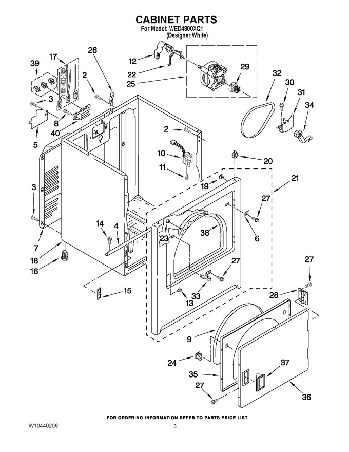 Diagram for WED4800XQ1