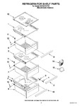 Diagram for 03 - Refrigerator Shelf Parts