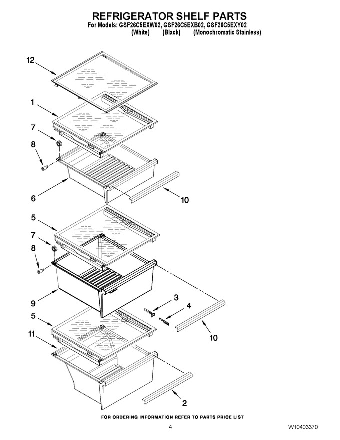 Diagram for GSF26C5EXW02